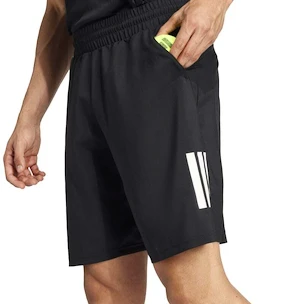 Heren short adidas  Club 3 Stripes Short Black S
