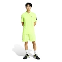 Heren short adidas  Club 3 Stripes Short Lucid Lemon