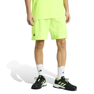 Heren short adidas  Club 3 Stripes Short Lucid Lemon M