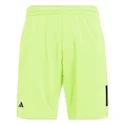 Heren short adidas  Club 3 Stripes Short Lucid Lemon M