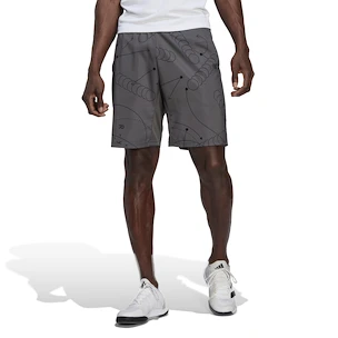 Heren short adidas  Club Graphic Short Grey