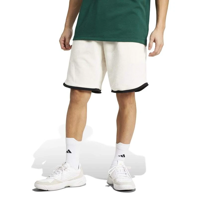 Heren short adidas  Heritage Short White