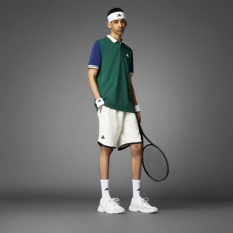 Heren short adidas  Heritage Short White