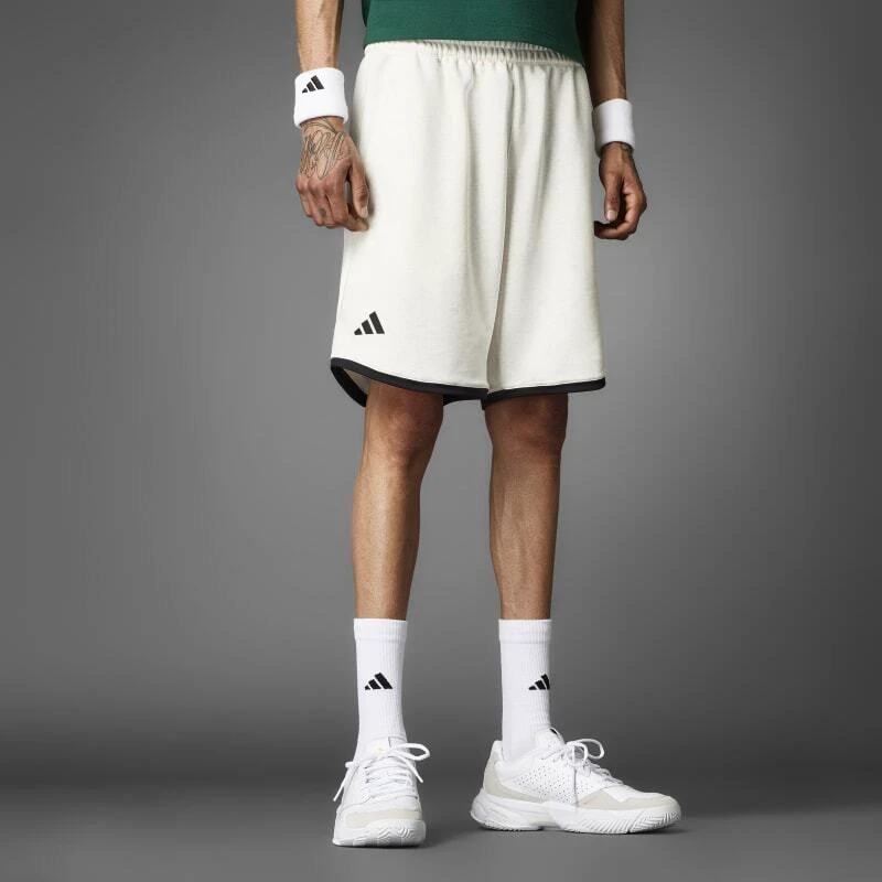 Heren short adidas  Heritage Short White