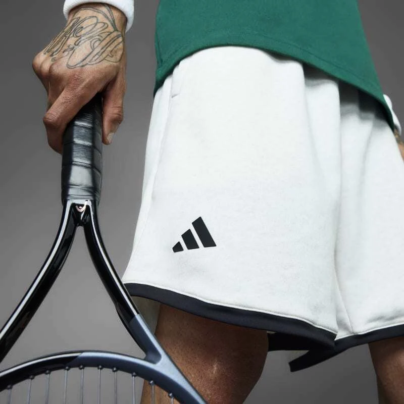 Heren short adidas  Heritage Short White