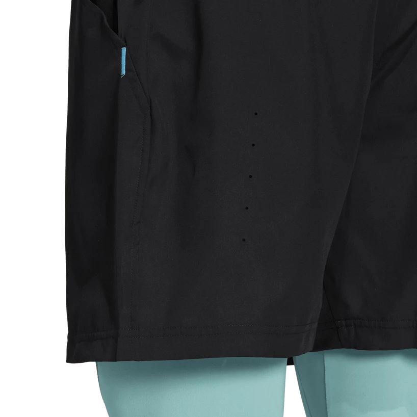Heren short adidas  Paris 2 in 1 Short Carbon XXL
