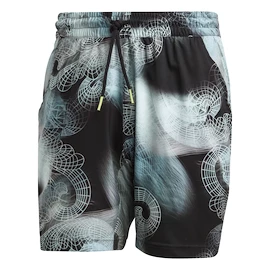 Heren short adidas Printed Short Pro Black