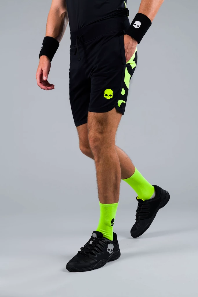 Heren short Hydrogen  Camo Tech Shorts Fluo Yellow Camouflage XXL