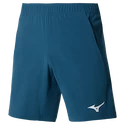 Heren short Mizuno  8 in Flex Short Blue Ashes