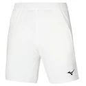 Heren short Mizuno  8 in Flex Short White