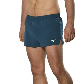 Heren short Mizuno Aero Split 1.5 Short Orion Blue