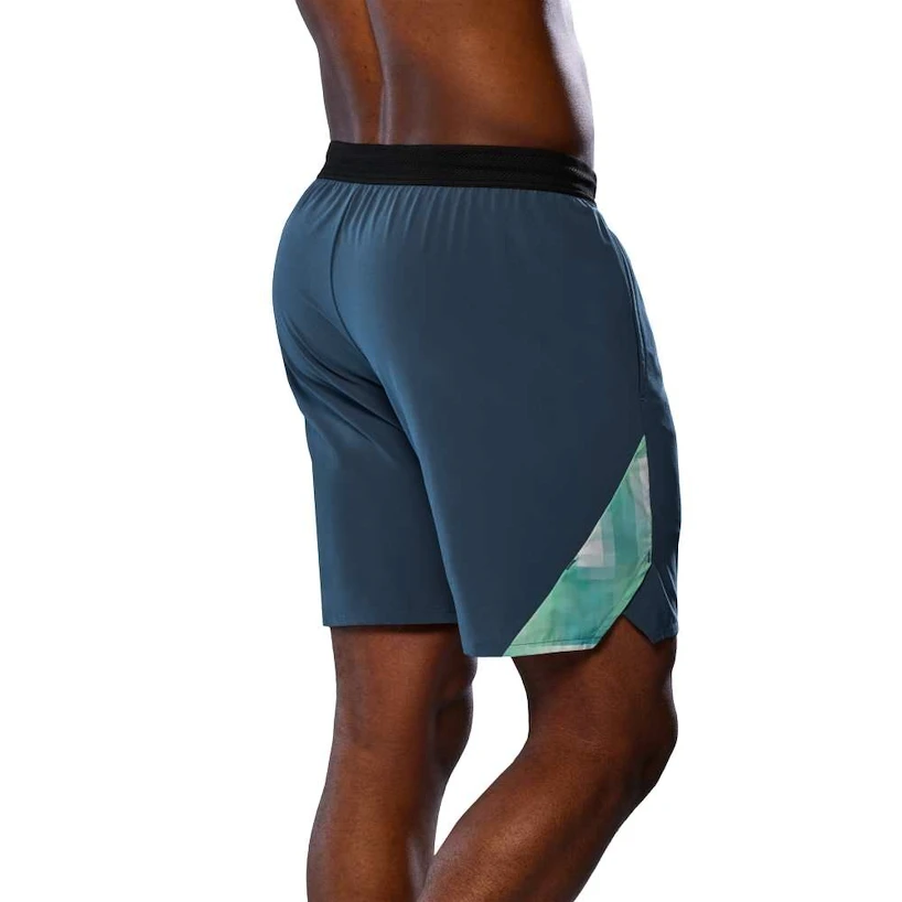 Heren short Mizuno  Frontier 8 in Amplify Short M Vintage Indigo