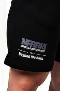Heren short Nebbia  Gym Sweatshorts GYM BRO 352 Black