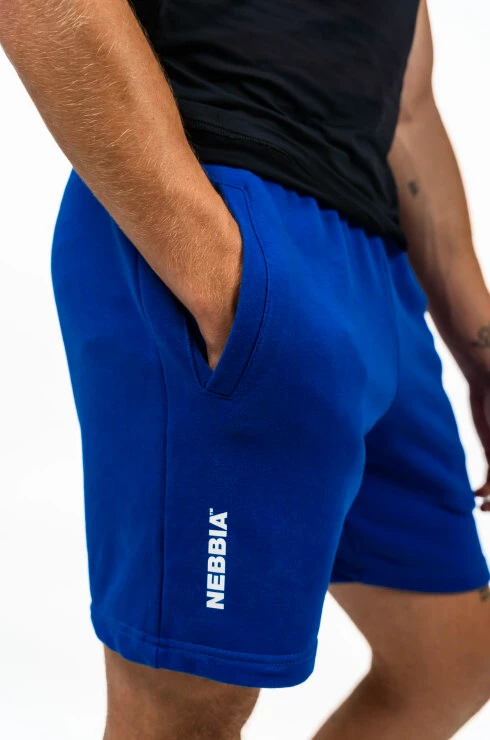 Heren short Nebbia Performance+ Athletic Sweatshorts MAXIMUM 336blue
