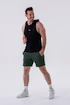 Heren short Nebbia  Relaxed-fit Shorts with Side Pockets 319 dark green