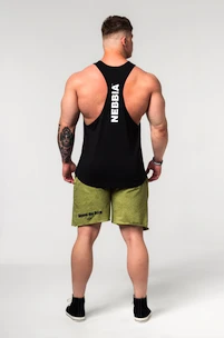 Heren short Nebbia  Washed-off Gym Sweatshorts NO BS 367 Light Green