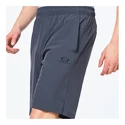 Heren short Oakley  Foundational Training Short 9" Uniform Grey