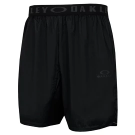 Heren short Oakley Hot Temps 6" Running Short Blackout