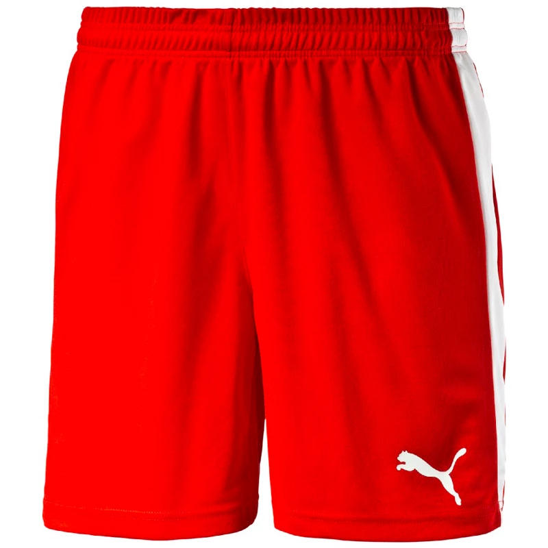 Heren short Puma  Pitch  wit-groen, L