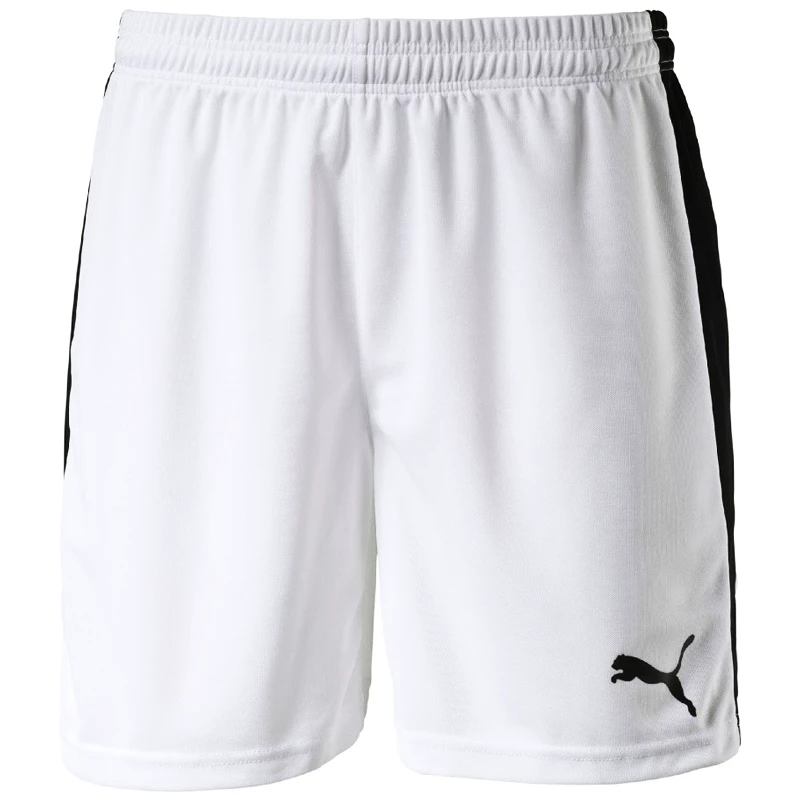 Heren short Puma  Pitch  wit-groen, L