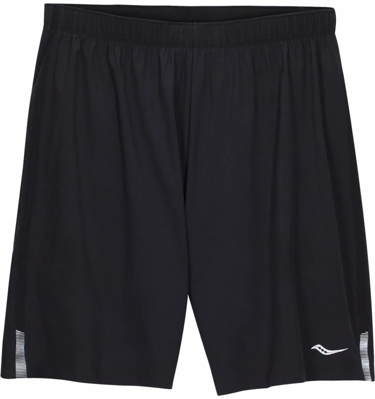 Heren short Saucony  Interval 2-1 Black S