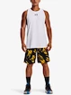 Heren short Under Armour  BASELINE 10'' PRINT SHORT-YLW