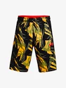 Heren short Under Armour  BASELINE 10'' PRINT SHORT-YLW