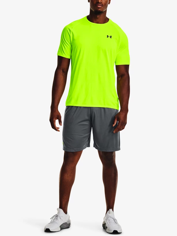 Heren short Under Armour  Tech WM Graphic Short-GRY S