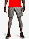 Heren short Under Armour  Woven Emboss Shorts-GRY S