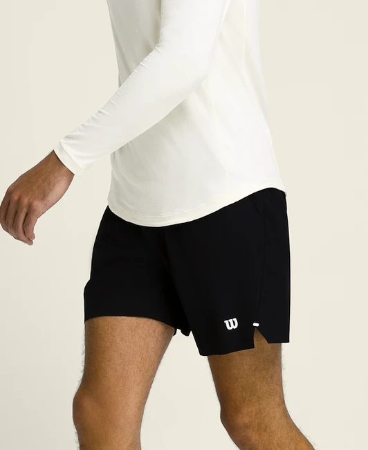 Heren short Wilson  M Tournament Short V2 7" Black