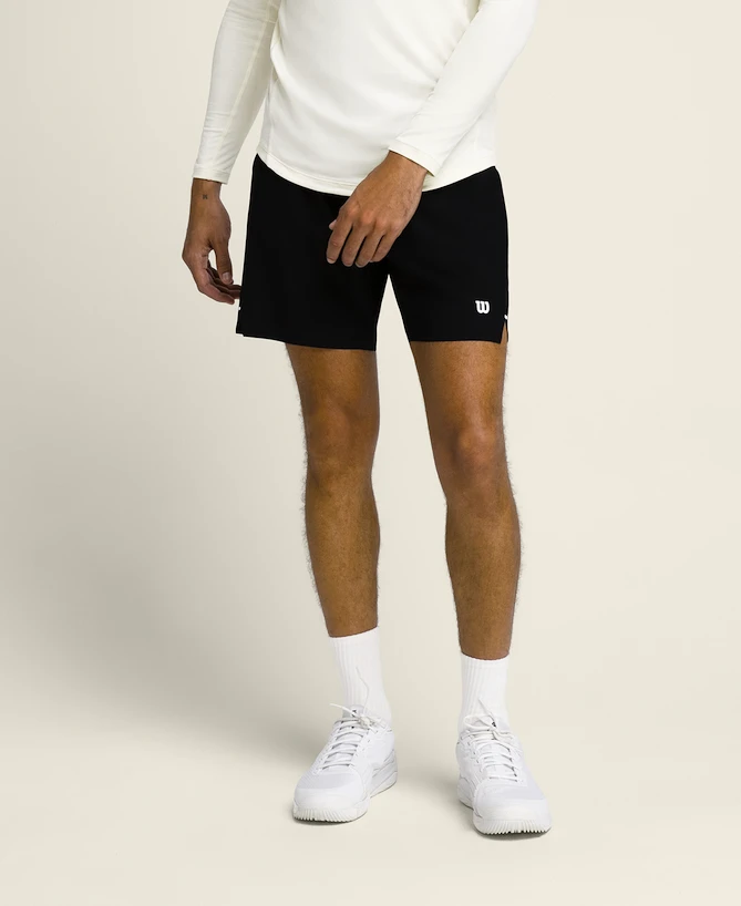Heren short Wilson  M Tournament Short V2 7" Black