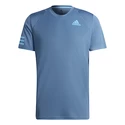 Heren T-shirt adidas  Club 3-Stripe Blue