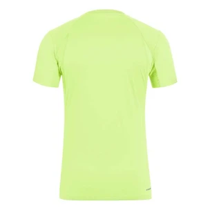 Heren T-shirt adidas  Club 3 Stripes Tee Lucid Lemon