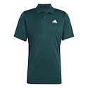 Heren T-shirt adidas  Club Tennis Polo Shirt Aurora Ivy XXL