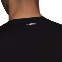 Heren T-shirt adidas  Fast Graphic LS Tee Black