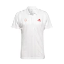 Heren T-shirt adidas  Freelift Polo Aeroready White
