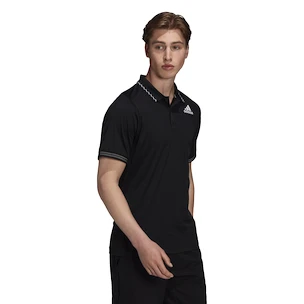 Heren T-shirt adidas  Freelift Polo Primeblue Black