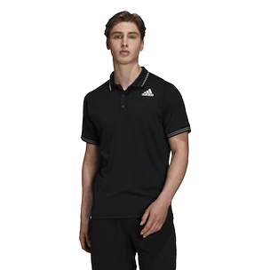 Heren T-shirt adidas  Freelift Polo Primeblue Black