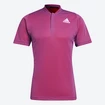 Heren T-shirt adidas  Freelift Polo Primeblue Scarlet