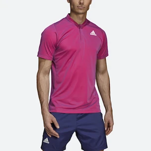 Heren T-shirt adidas  Freelift Polo Primeblue Scarlet