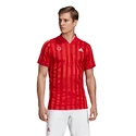 Heren T-shirt adidas  Freelift Tee Aeroready Scarlet