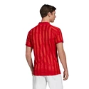 Heren T-shirt adidas  Freelift Tee Aeroready Scarlet