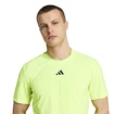 Heren T-shirt adidas  Freelift Tee Pro B Lucid Lemon