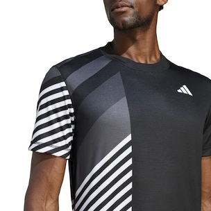 Heren T-shirt adidas  Freelift Tee Pro Black