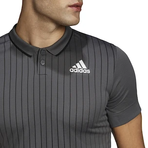 Heren T-shirt adidas  Melbourne Freelift Polo Grey