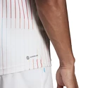 Heren T-shirt adidas  Melbourne Freelift Polo White