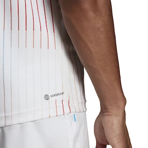 Heren T-shirt adidas  Melbourne Freelift Polo White