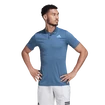 Heren T-shirt adidas  Paris Freelift Polo Altered Blue