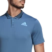 Heren T-shirt adidas  Paris Freelift Polo Altered Blue