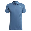 Heren T-shirt adidas  Paris Freelift Polo Altered Blue